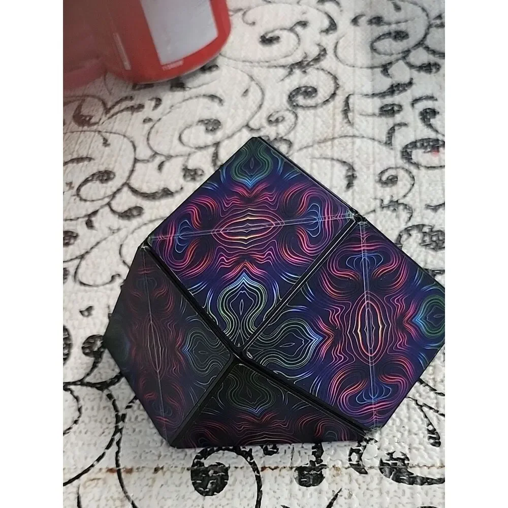 Shasibo Magnetic  Multicolor Patterned Puzzle Cube